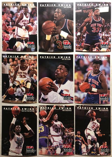 Patrick Ewing 19 Prices 1992 Skybox Usa Basketball Cards