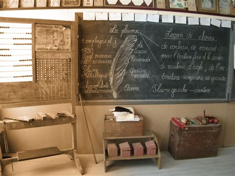 École Dautrefois Treignes Village Des Musées