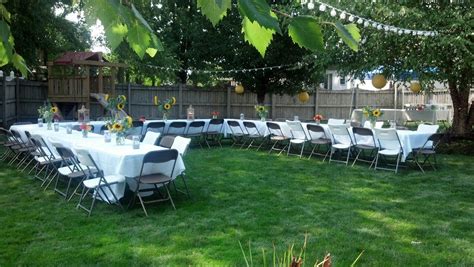 Menu For Backyard Graduation Party Serve Five To Seven Different Menu
