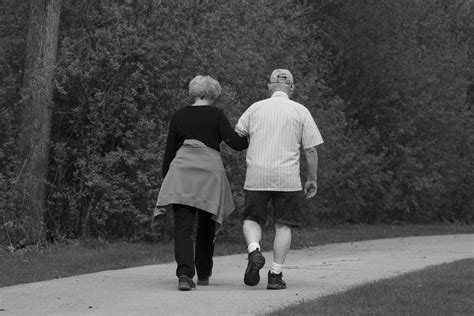 Older Couple Walking In The Park Smithsonian Photo Contest