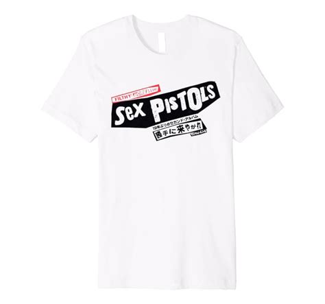 Sex Pistols Official Japan Tour Front Logo Premium T Shirt