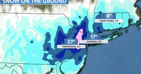 East Coast Storm To Continue Dumping Snow Cbs News
