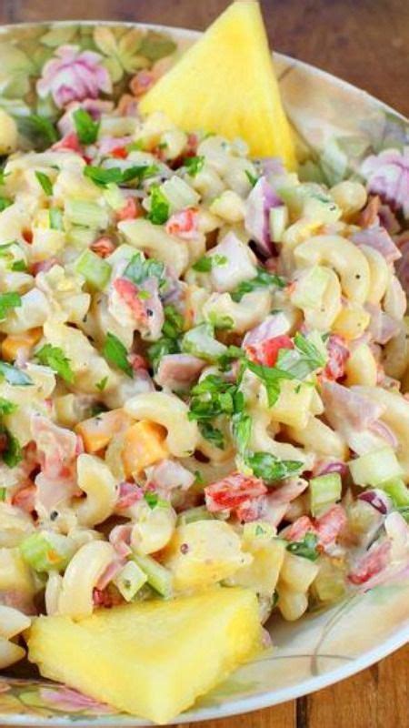 In a small bowl, whisk together the mayonnaise, . Hawaiian Macaroni Salad | Recipe | Hawaiian macaroni salad ...