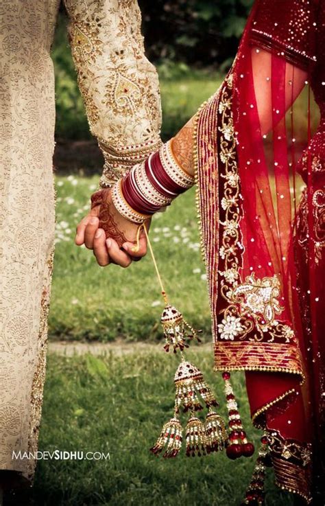 Walking Hand In Hand Looks Very Romantic And Natural Sikh Wedding