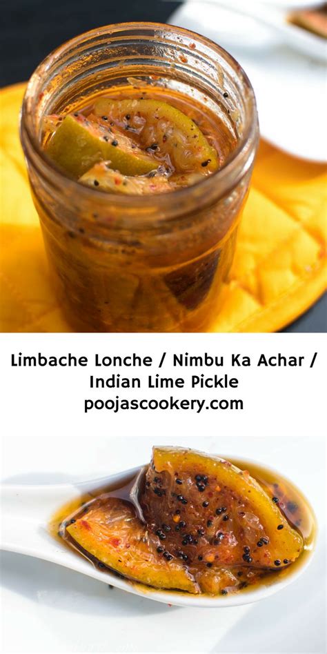 Limbache Lonche Nimbu Ka Achar Indian Lime Pickle Recipe Lime Pickles Vegetarian