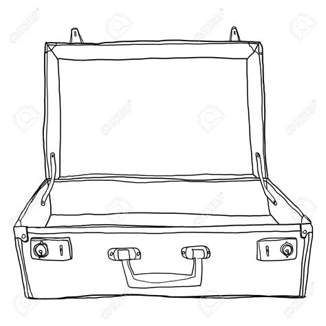 Printable Empty Suitcase Template Printable Templates Free