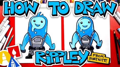 How To Draw Rippley From Fortnite Youtube