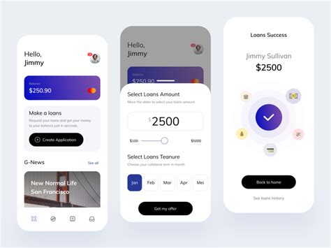 Loan App Designs Themes Templates And Downloadable Graphic Elements