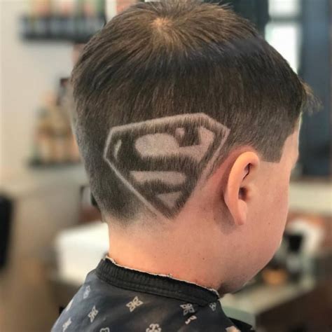 Superman Logo Look Get The Look Visit Ultimate Grooming Haircut