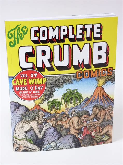 The Complete Crumb Comics Vol Cave Wimp By Robert Crumb Front