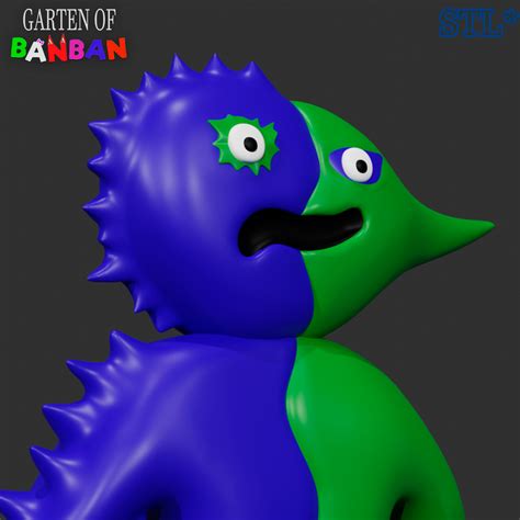 Jester From Garten Of Banban 4 Fan Art Bggt 3d Models Download