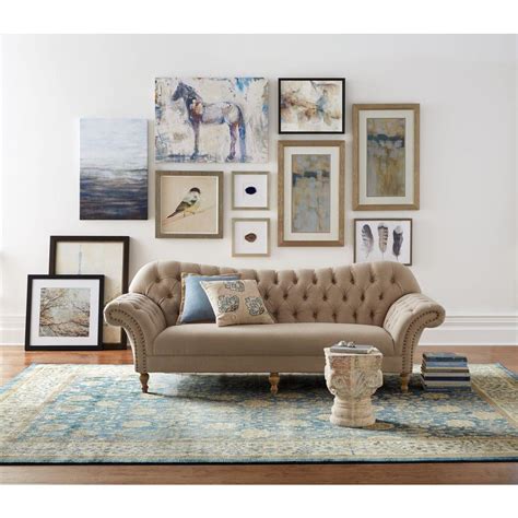 It was near christmas, so i told them i might not be able to do this home decorators could not have been more accommodating. Home Decorators Collection Sofa Arden Dark Beige Linen Oak ...