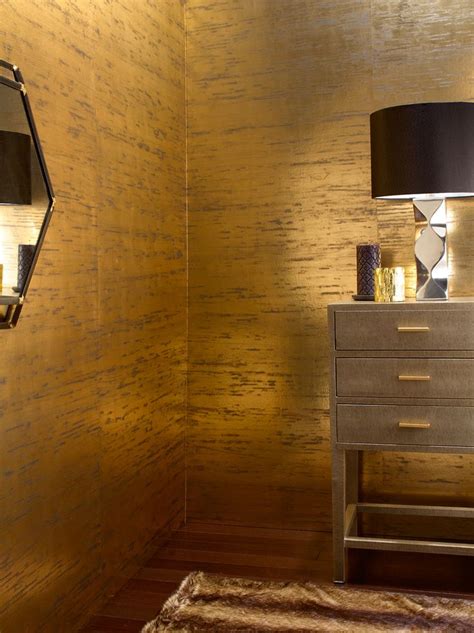Gold Plated Etched A Specialty And Metallic 6545 Wall Coverings Gold