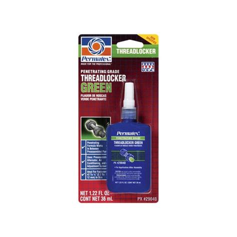 Permatex® 29040 Penetrating Grade Threadlocker Green