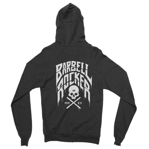 barbell rocker zip hoodie s2 lst hoodies sweater hoodie zip hoodie