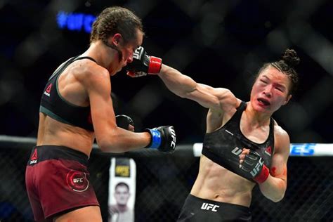 Weili zhang defeats joanna jędrzejczyk via 5 round decision. UFC fighter Joanna Jedrzejczyk's face left disfigured ...