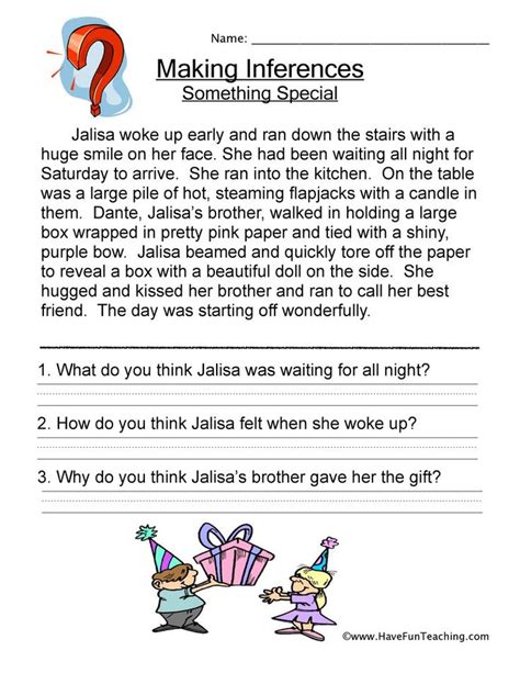 Inference Worksheets • Have Fun Teaching Reading Worksheets Making Inferences Have Fun Teaching