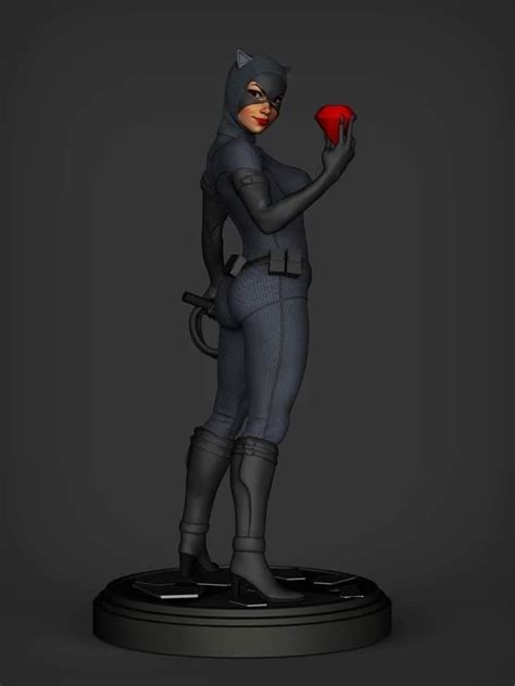 Catwoman Statue 3d Model 3d Printable Cgtrader