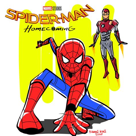 Spiderman Homecoming Kazeo K Zo Illustrations Art Street