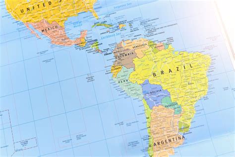 Map Of Latin America 