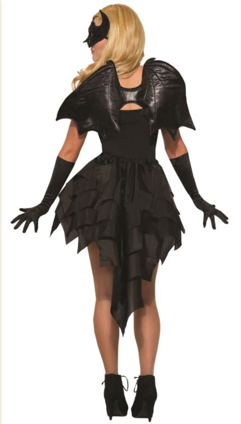 Black Bat Wings Adult Halloween Costume Accessory Dark Angel Demon