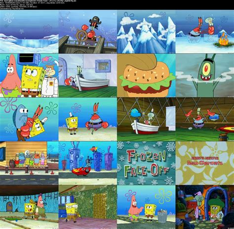 Cherryfreebluraymoviestation Spongebob Squarepants Spongebobs Frozen