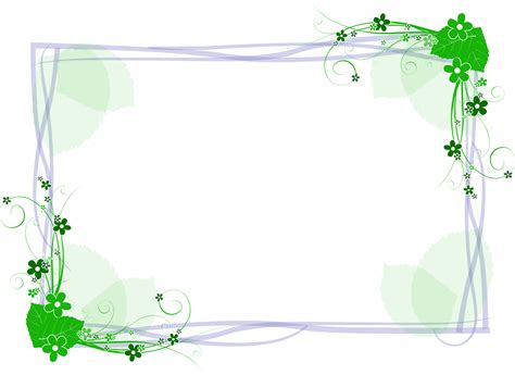 86 Vector Green Border Png For Free 4kpng