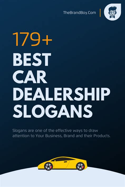 Best Car Dealership Slogans And Taglines Thebrandboy