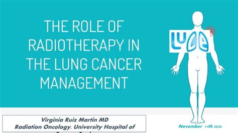Role Radiotherapy Lung Cancer Manegement Ppt