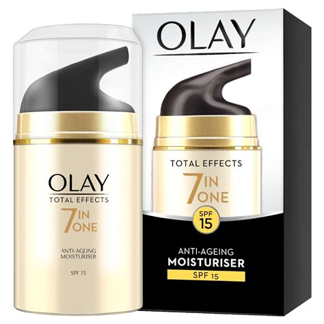 Olay Spf15 Total Effects 7 In 1 Anti Ageing Moisturiser 100 G Amazon