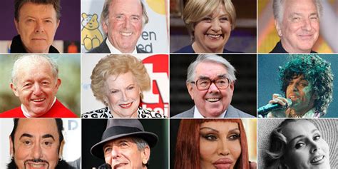 Celebrity Deaths 2016 The Showbiz Stars We Lost Too Soon Huffpost Uk