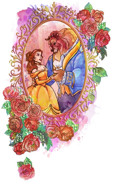 Beauty And The Beast Wallpaper Beauty And The Beast Art Disney Canvas