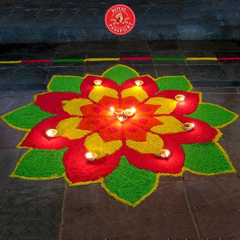 Rangolis Are One Of The Oldest Traditional Art Forms Found In India