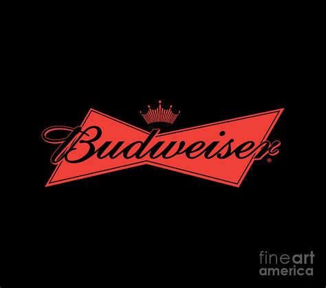 Budweiser Beer King Digital Art By Anthony O Mccourt Fine Art America