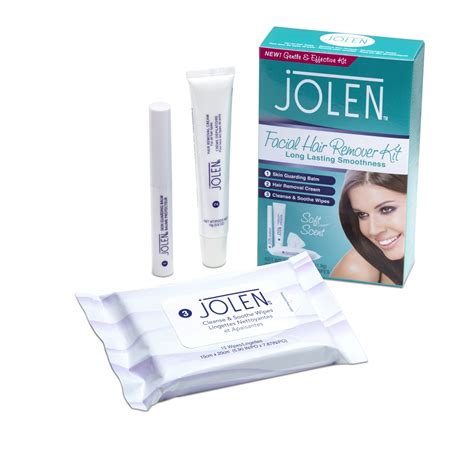 If you can't stand getting your upper lip and cheeks threaded or waxed. Facial Cream Hair Remover Kit | JolenJolen Beauty