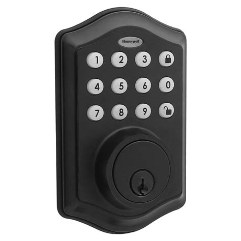 Honeywell 8712509 Electronic Entry Deadbolt Door Lock