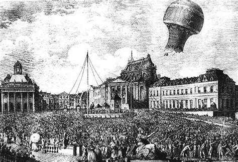 The Weather Network November 21 1783 Hot Air Balloon Ride Over Paris