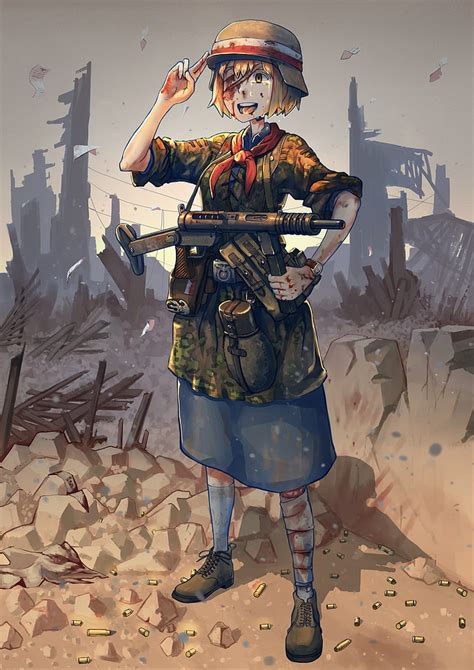 Hd Wallpaper The Great War Wallpaper Anime Anime Girls Battlefield
