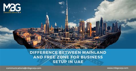 The Difference Between Mainland And Free Zone For Business Setup In Uae