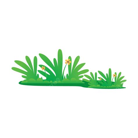 Spring Nature Grass Vector Png Images Cartoon Grass Green Nature