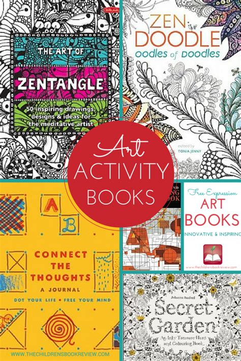 5 Art Activity Books For Kids The Childrens Book Review