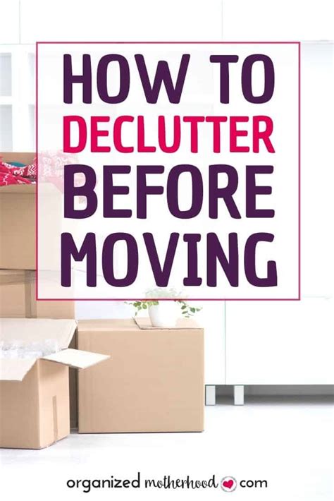 How To Declutter Your Home Before Moving