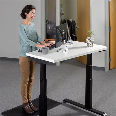 Jumbo deskstand™ standing desk / handmade, ergonomic, adjustable standing desk, sit stand desk, standing workstation desk for home office. LOCTEK HAD3C CORNER HEIGHT ADJUSTABLE STANDING DESK FRAME ...