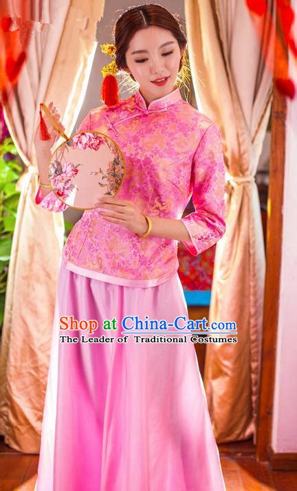 Traditional Chinese Wedding Costume Xiuhe Wedding Clothing Ancient