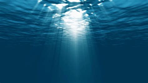 Light Underwater In Ocean Motion Background Storyblocks