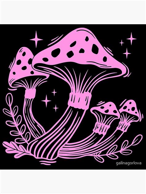 pastel goth mushroom yumi kawaii harajuku fairy kei pagan witch emo japan japanese poster for