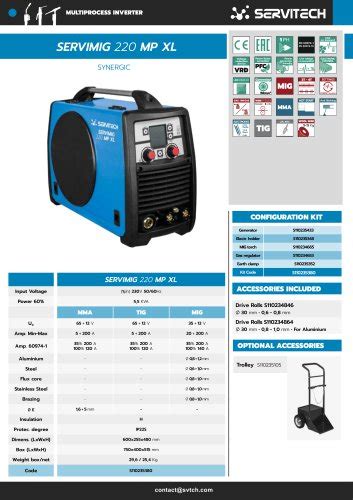 Tous Les Catalogues Et Fiches Techniques PDF SERVITECH GROUP