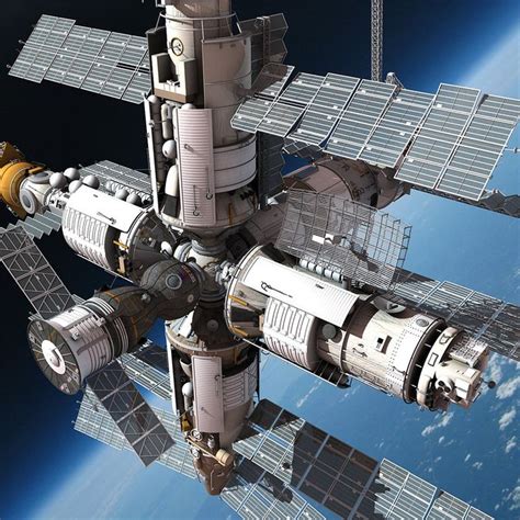 Space Stations 3d Projects