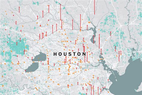 Houston Flooding Map The Effect Of Harvey On Texas And Louisiana