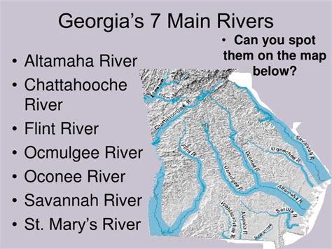 Ppt Georgias Rivers Powerpoint Presentation Id6197083